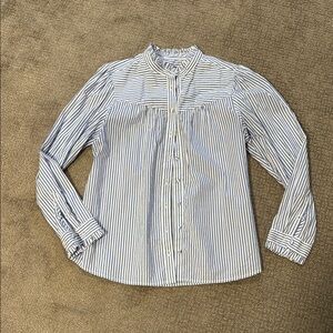 J. Crew Striped Blouse
